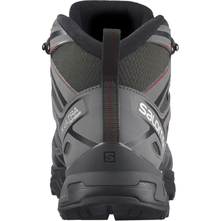 Botas Montaña Salomon X Ultra Pioneer Mid CSWP Hombre Negros | MX NHYI487